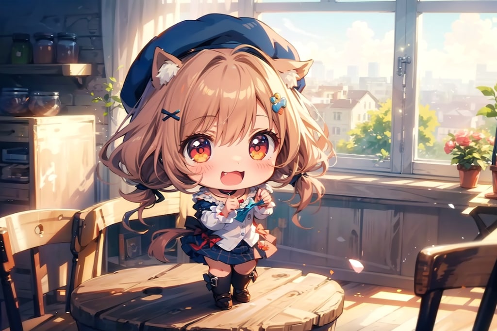 全てが、ちびちゃんの背丈サイズ感。