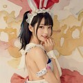 メイドなバニーさん（水彩） 3枚目