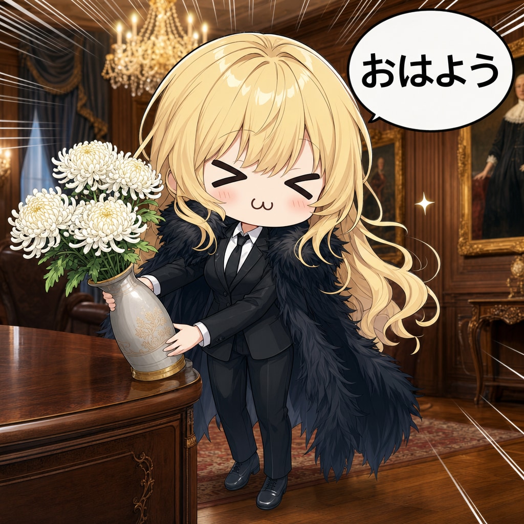 菊の花とエリザベスと３周年記念 | の人気AIイラスト・グラビア