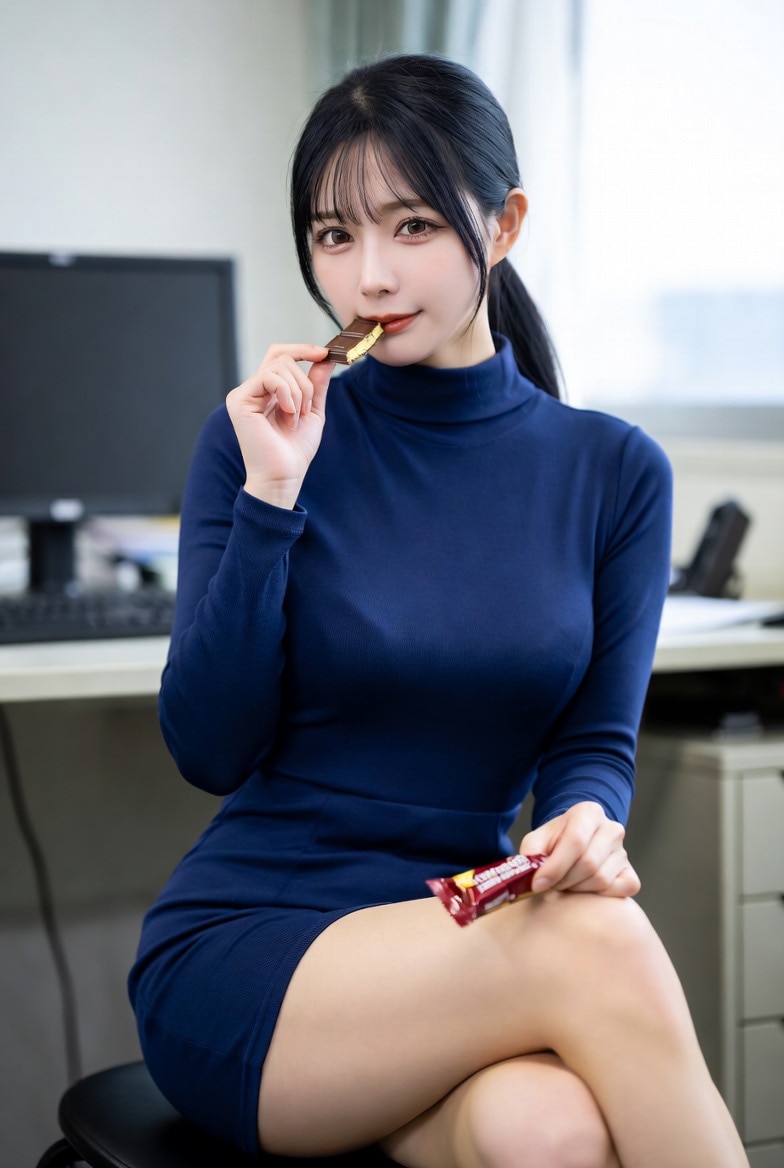 キミの義理チョコ、食べちゃお