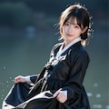 水辺の韓服 6枚目