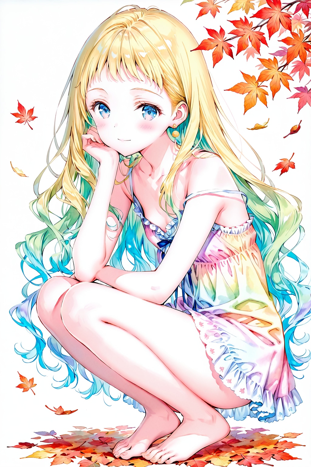 水彩画(QILIN)(17) | の人気AIイラスト・グラビア