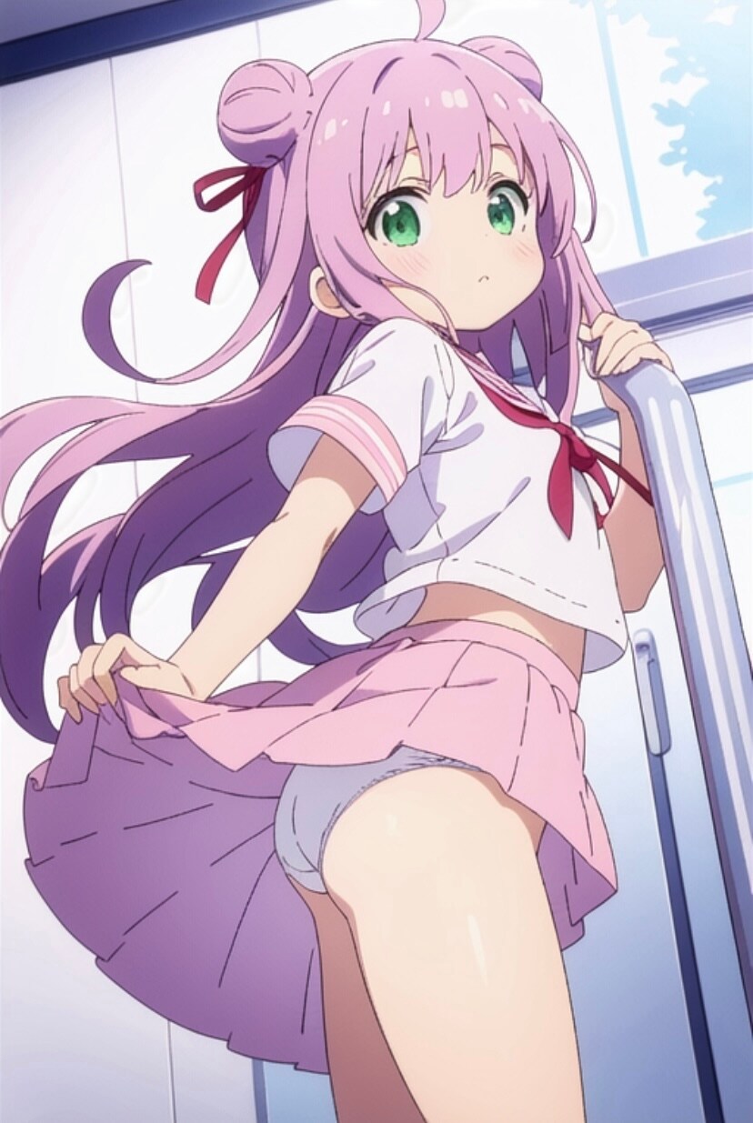 ピンクのセーラー服3☆