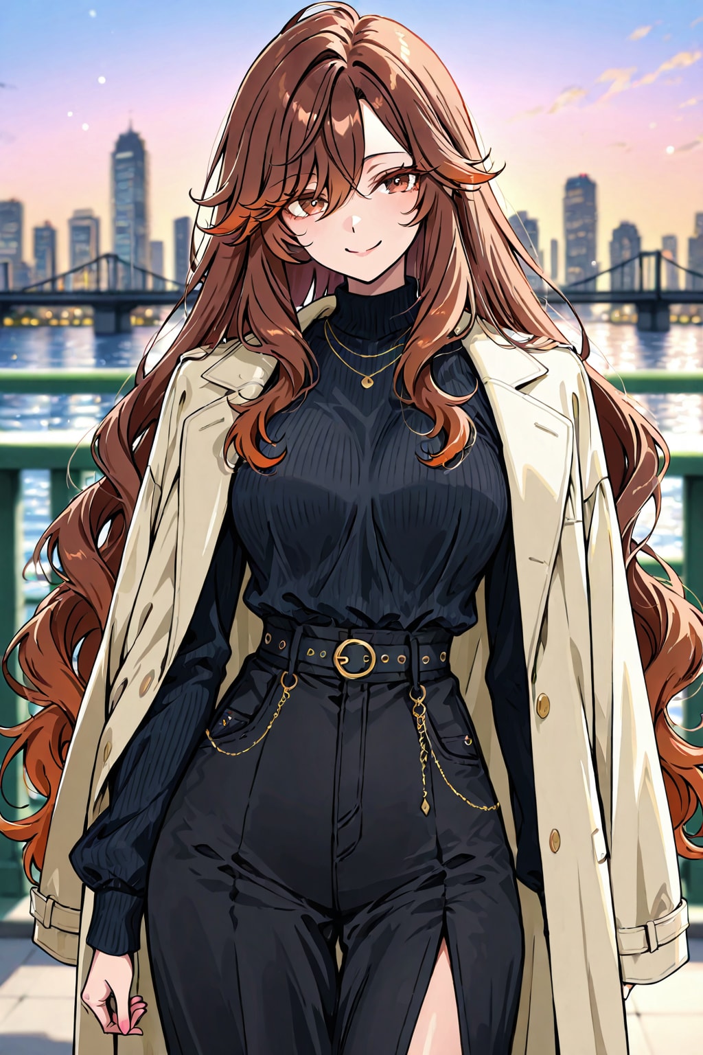 茶髪ロング | の人気AIイラスト・グラビア