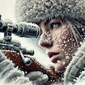 雪原の女スナイパー 4枚目
