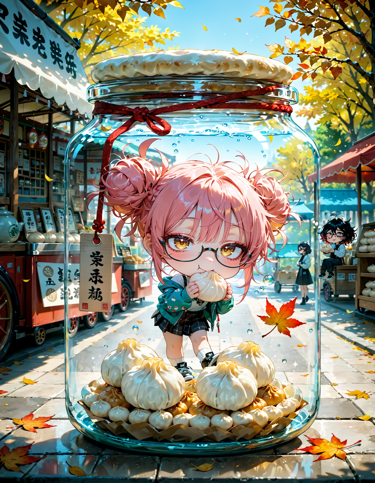 今日は何の日？　肉まんの日 | の人気AIイラスト・グラビア