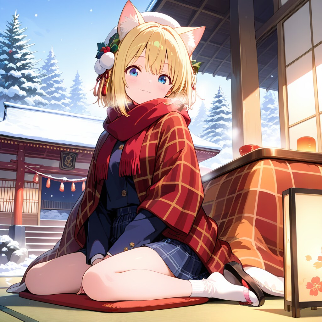 ちちぷいぷいぷい7(神社にねこミミとKotatsu！？)