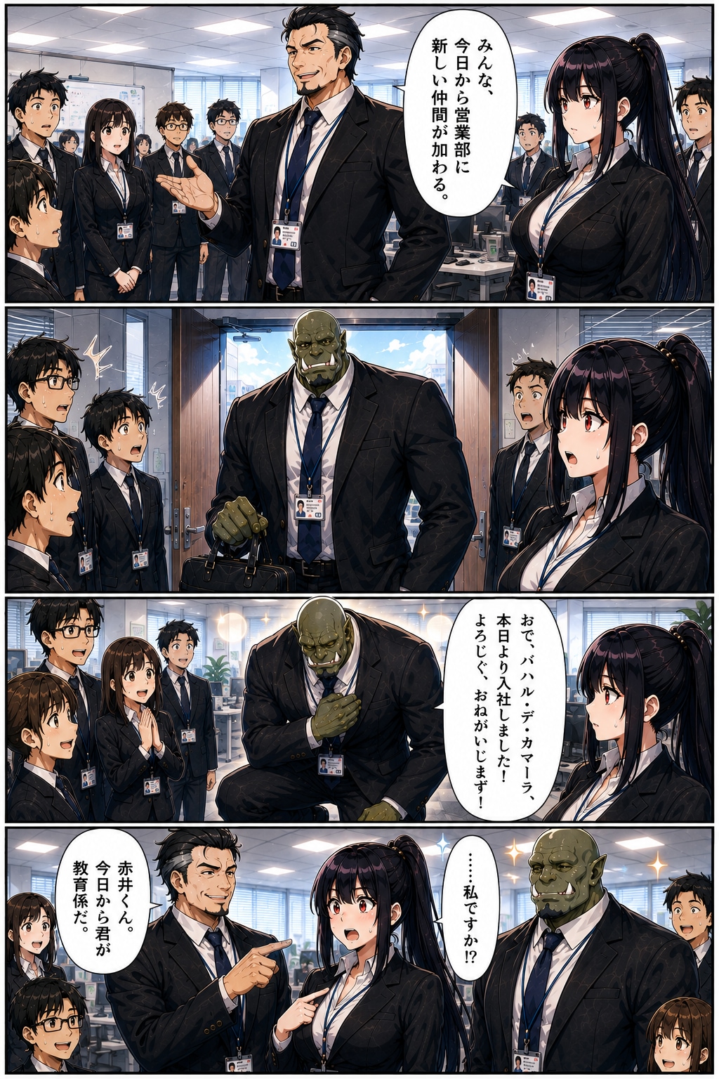 第1話「驚愕！入社してきた新社会人！」