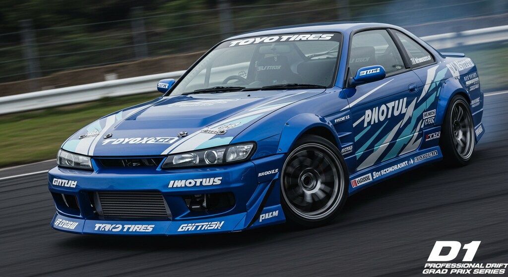 シルビアのドリ車