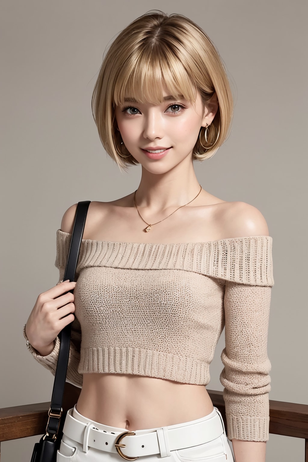 ブロンドの れなちゃん