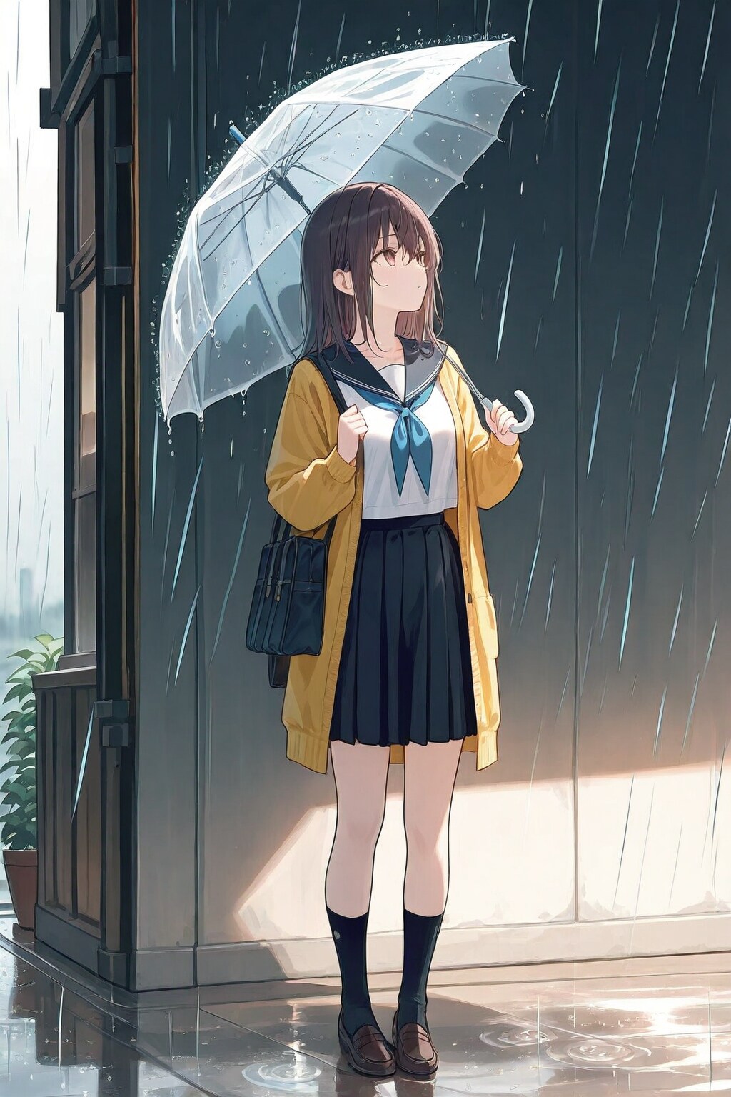 雨宿り