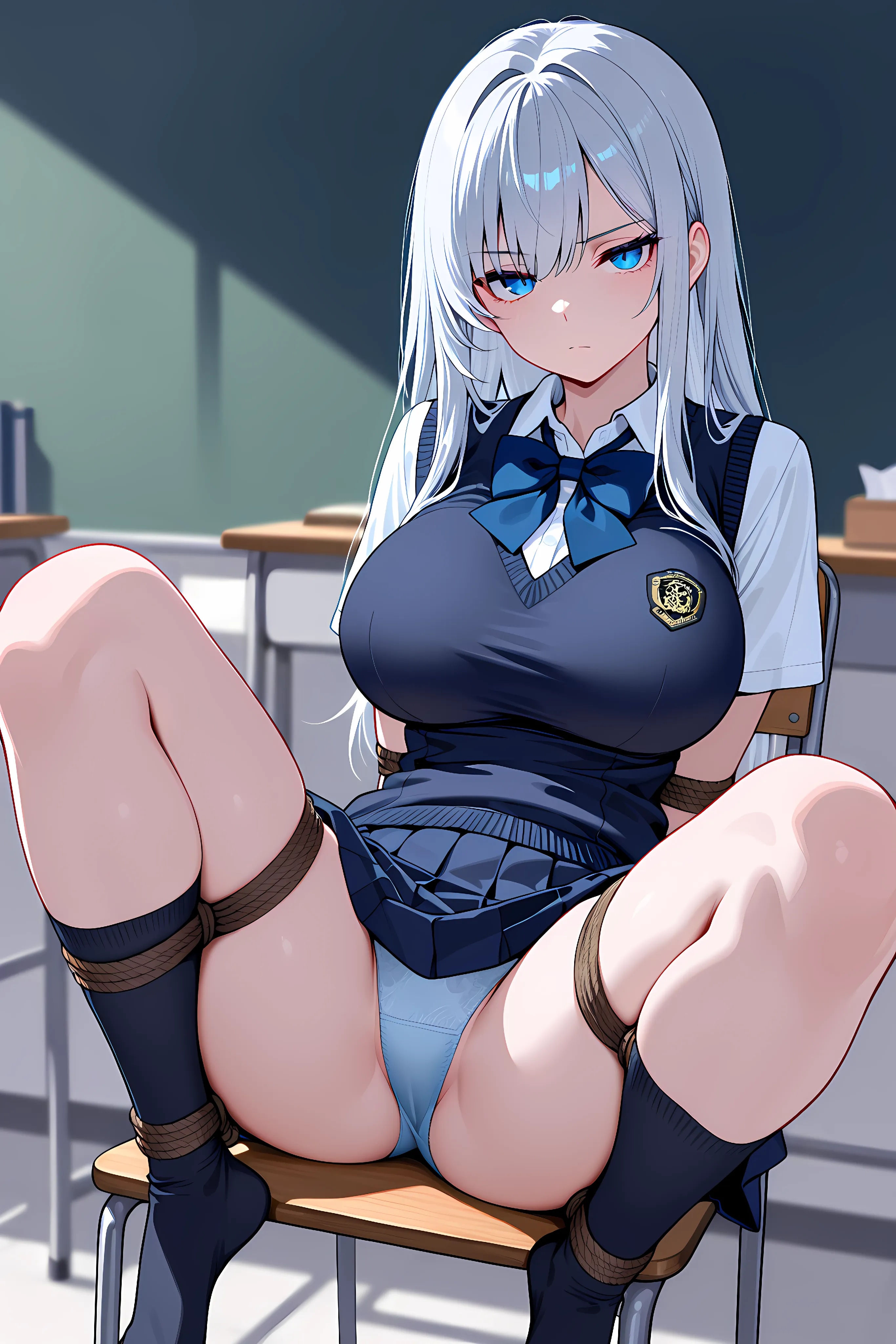 M字椅子縛り