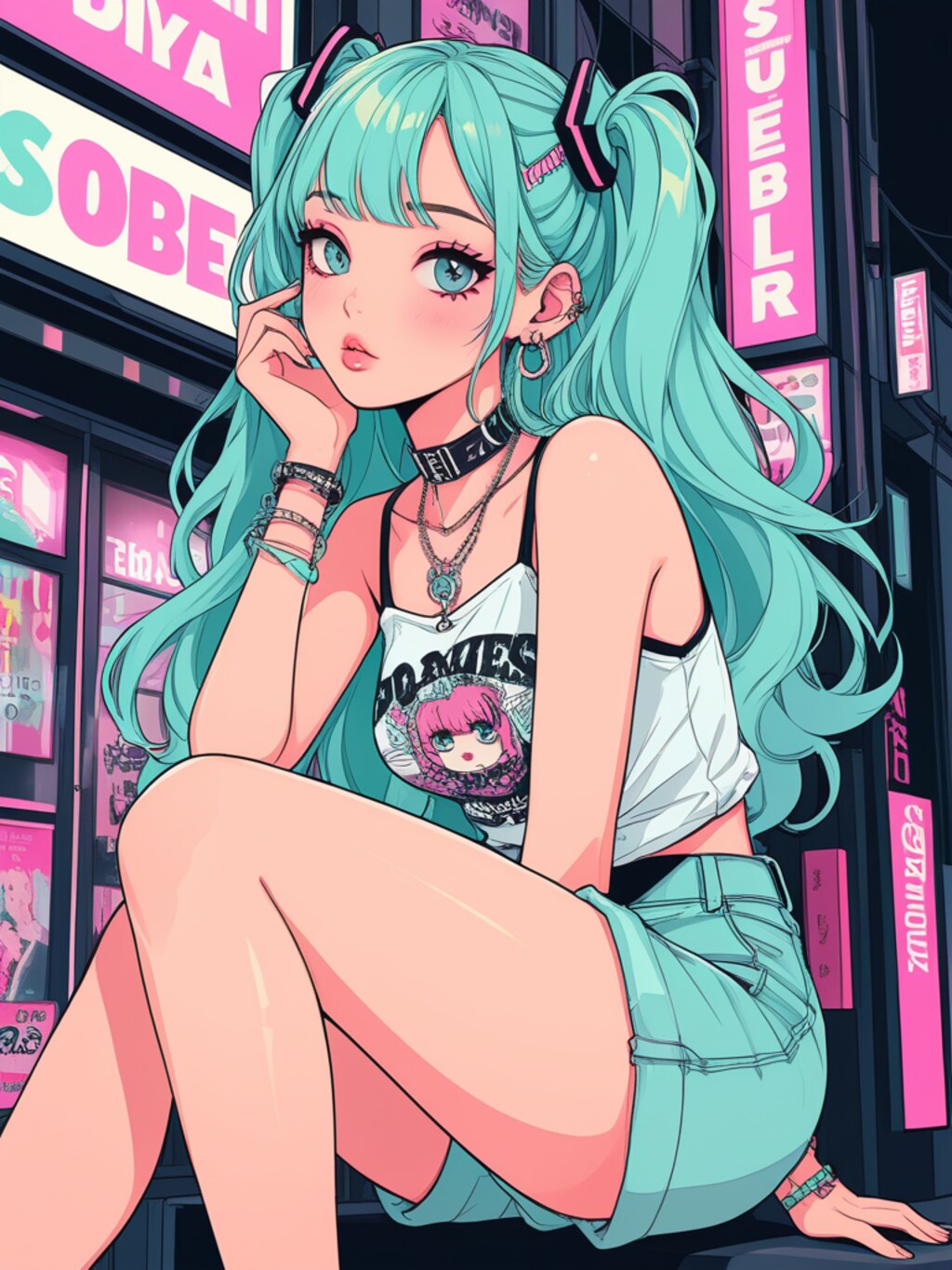 pastel girl
