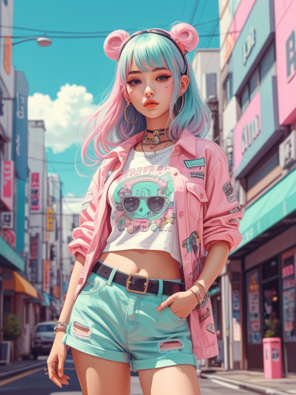 pastel girl