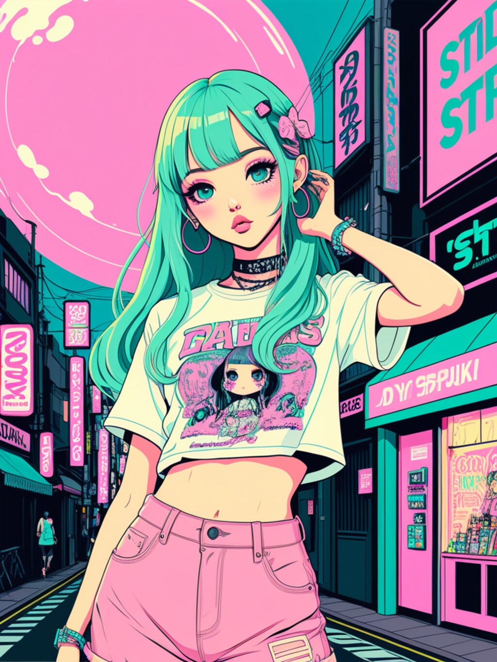 pastel girl