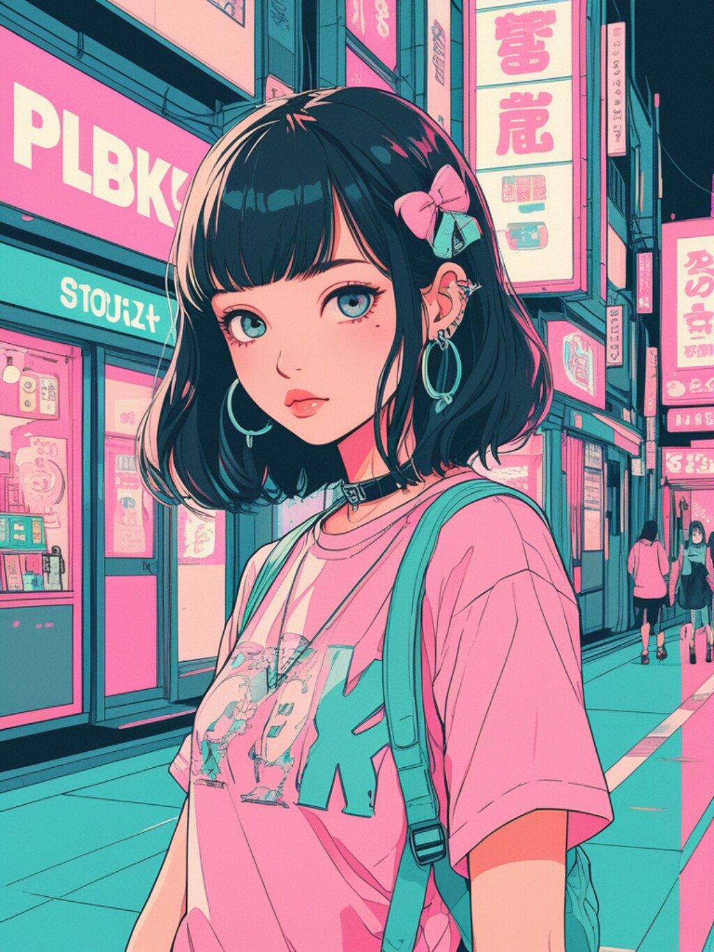pastel girl