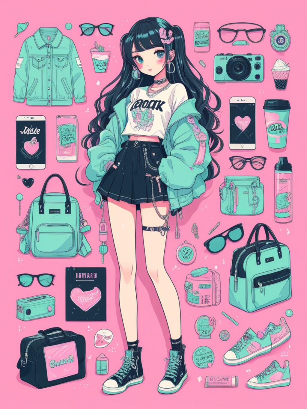 pastel girl