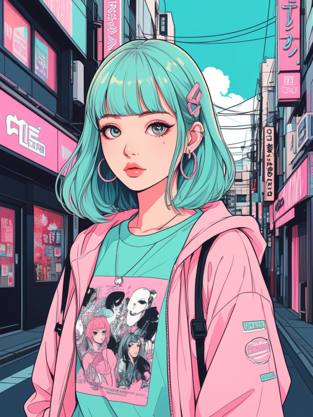 pastel girl
