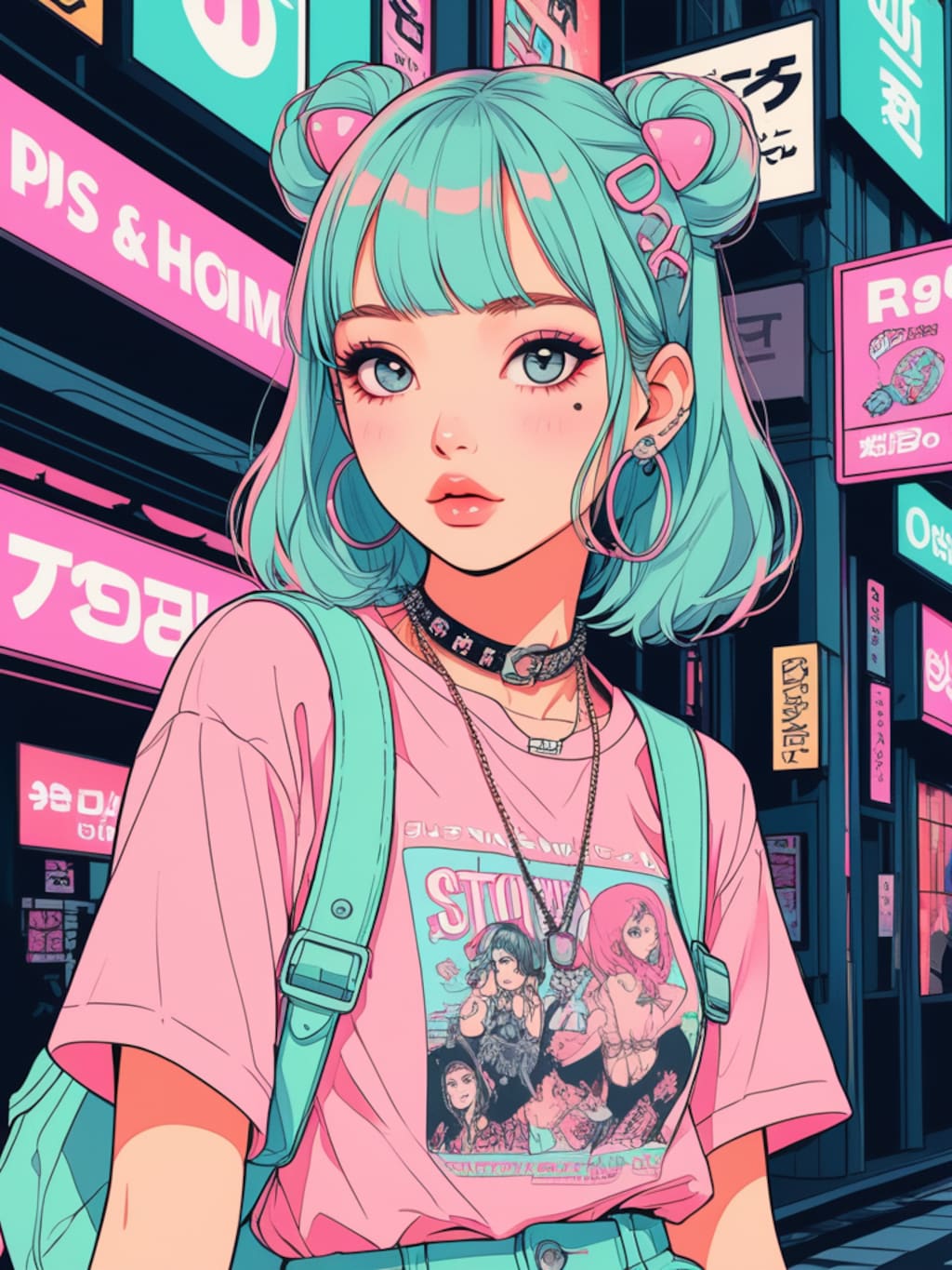 pastel girl