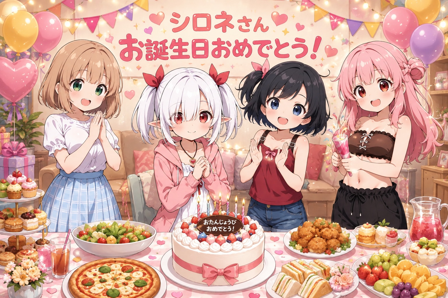 シロネさん、誕生日おめでとうございます🎉