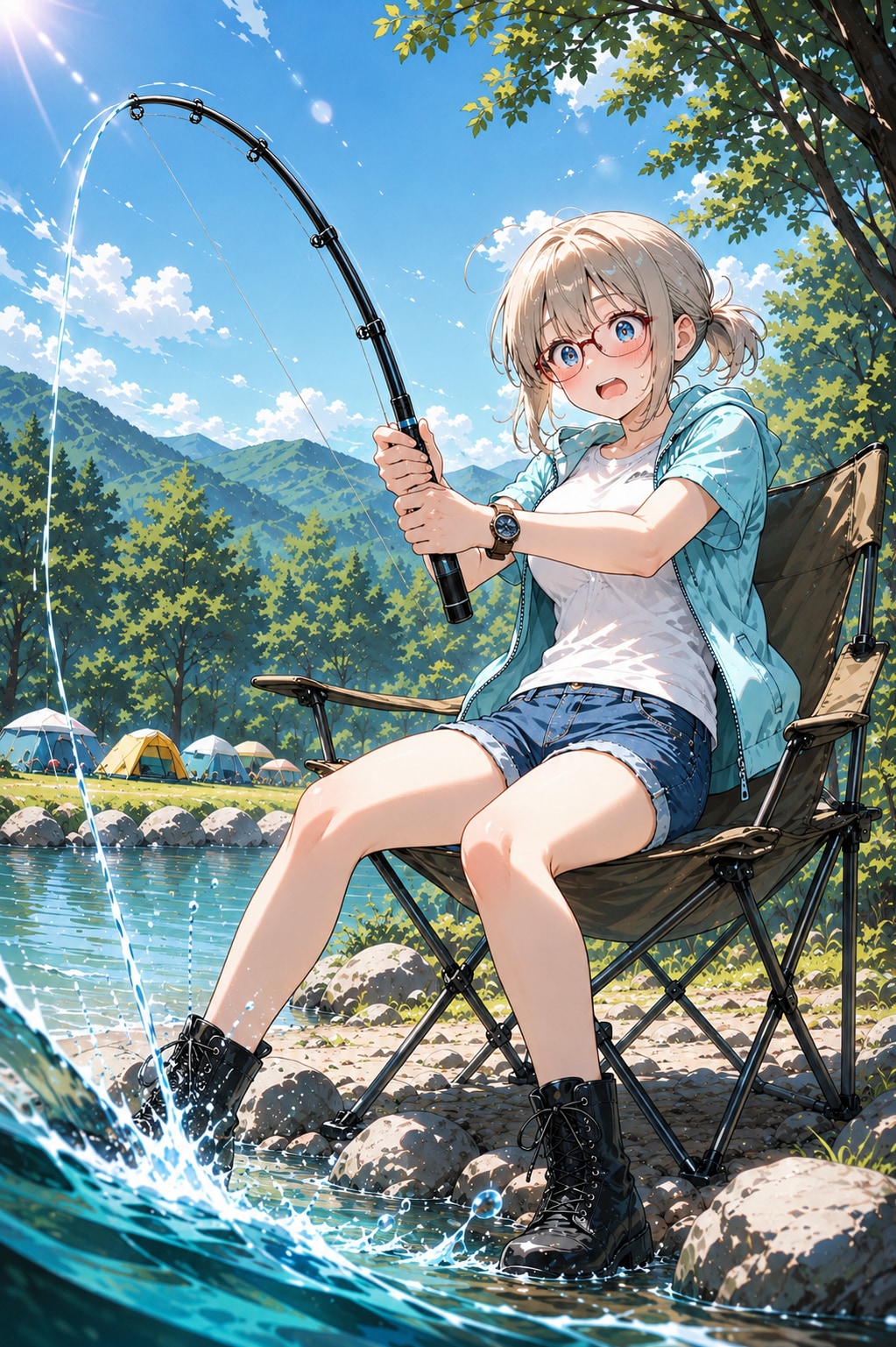 夕食を釣る！