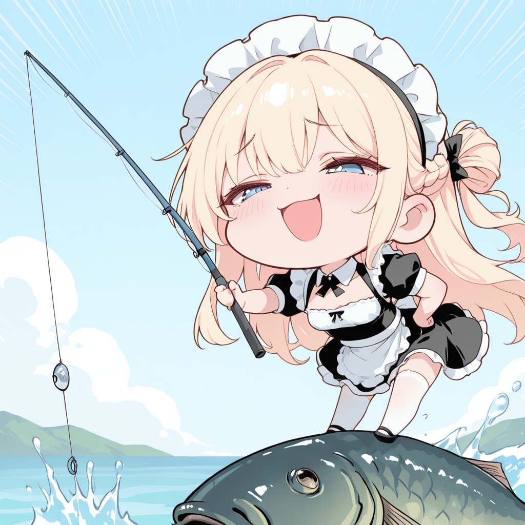 フィッシングメイドさん