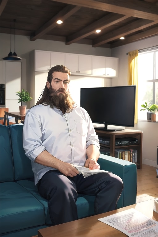 知らないおじさんが見つめている | の人気AIイラスト・グラビア