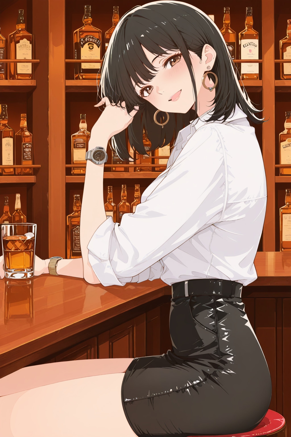 woman at bar 39