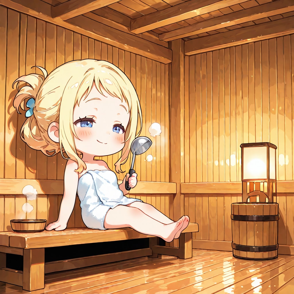 整う(ちびキャラ)
