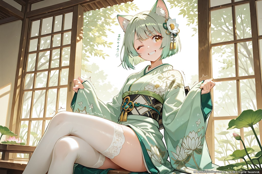 正座は疲れたナギちゃん