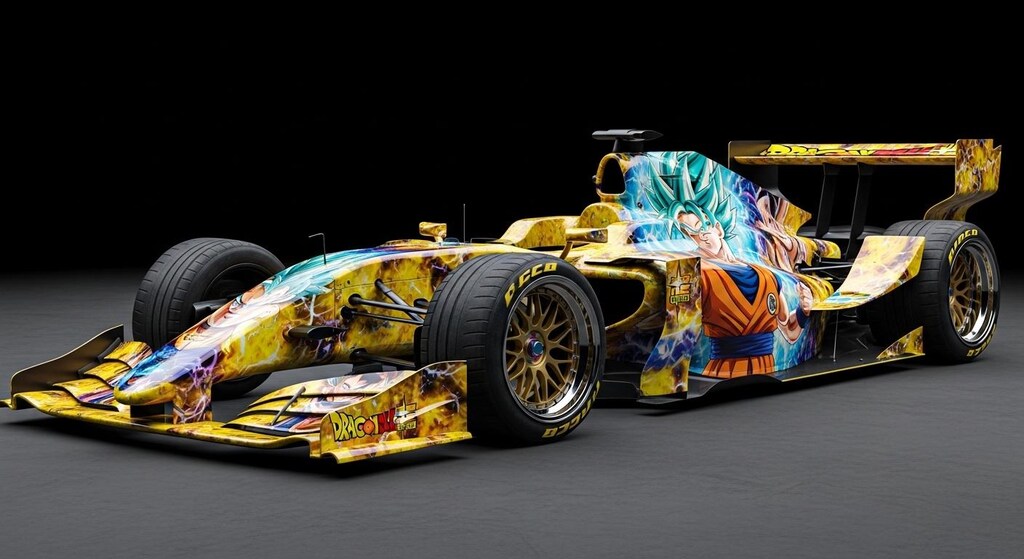 ドラゴンボール痛車F1
