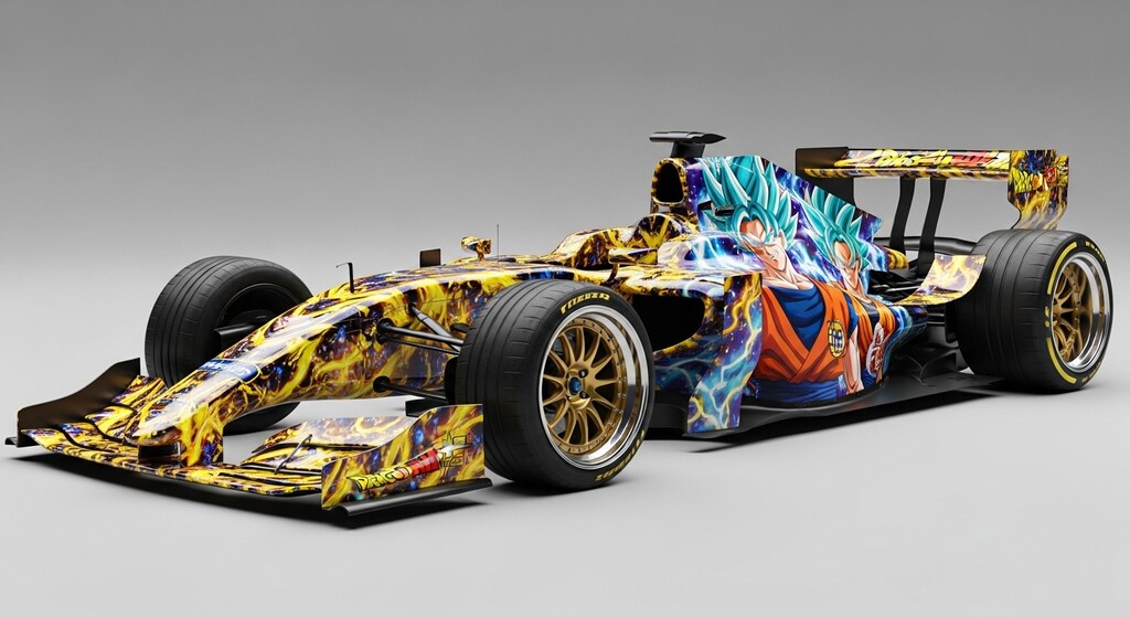 ドラゴンボール痛車F1