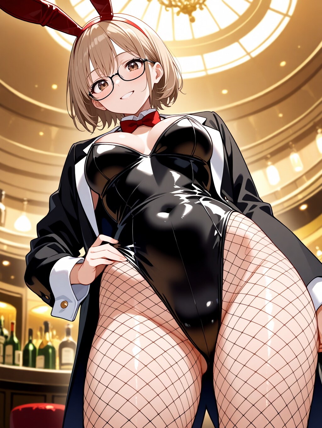 【今日の腹筋】タキシードバニー智美