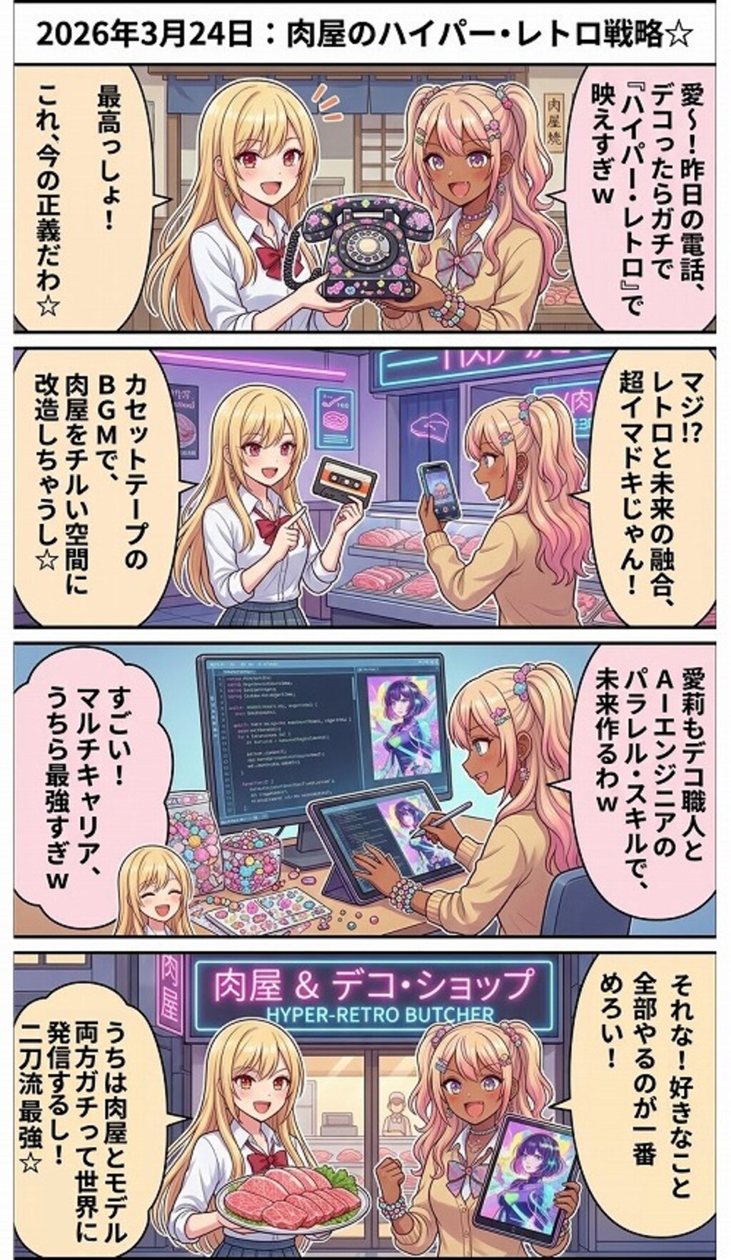 肉屋のハイパー・レトロ戦略☆