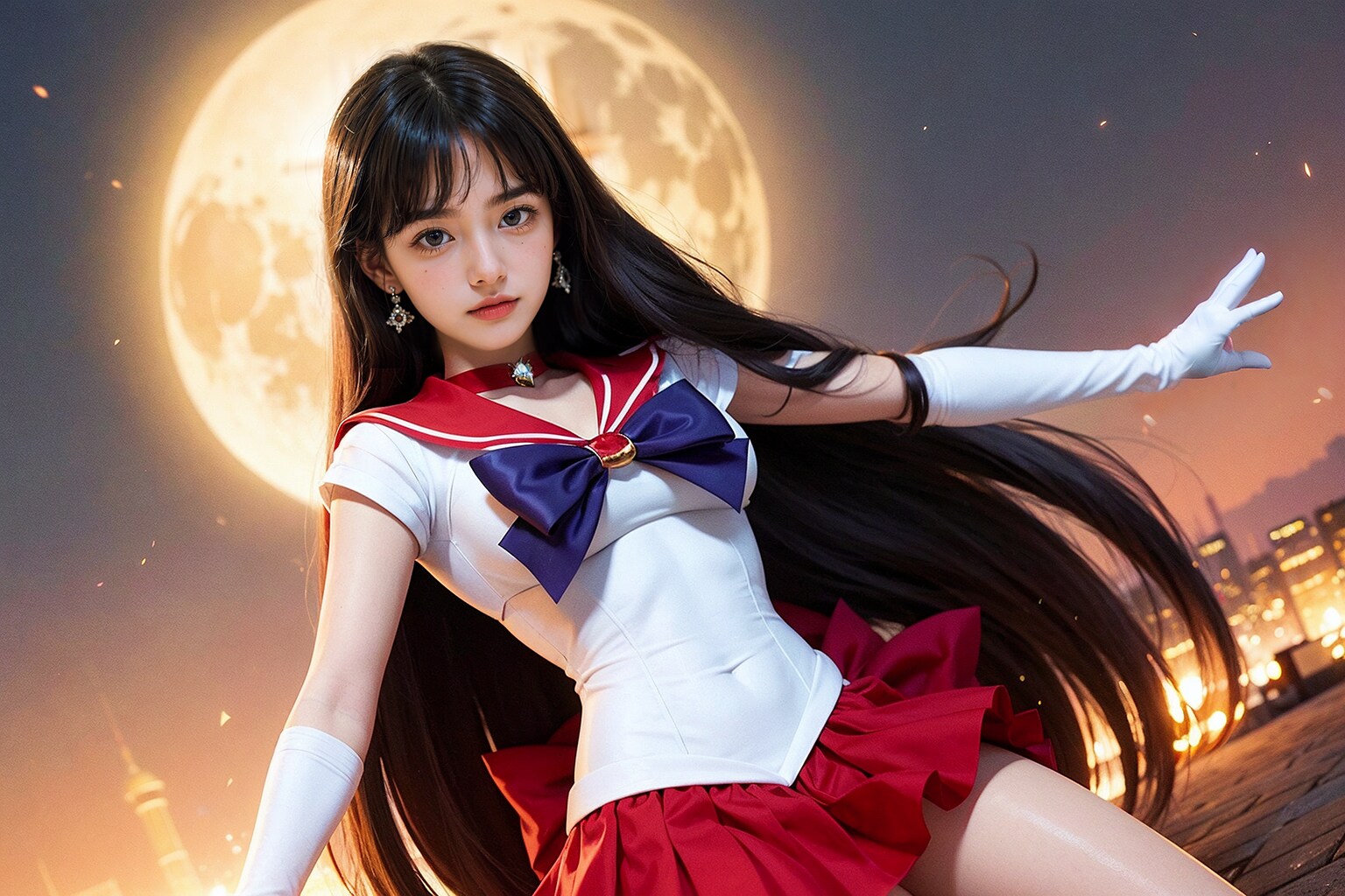 AIコスプレ：セーラーマーズ
