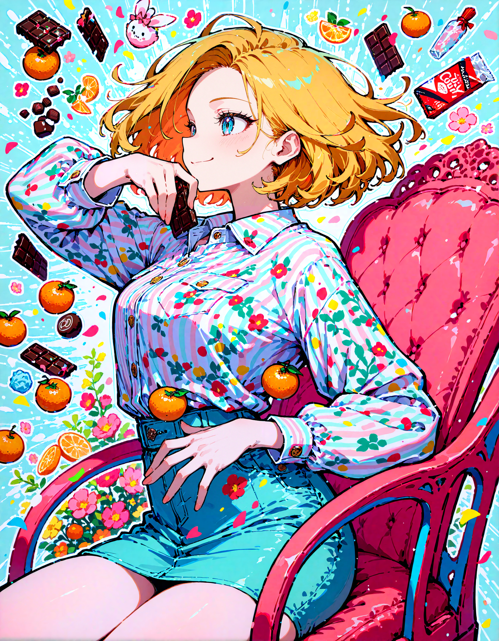 今日はブラックチョコレートの日。オレンジデー。椅子の日　その２