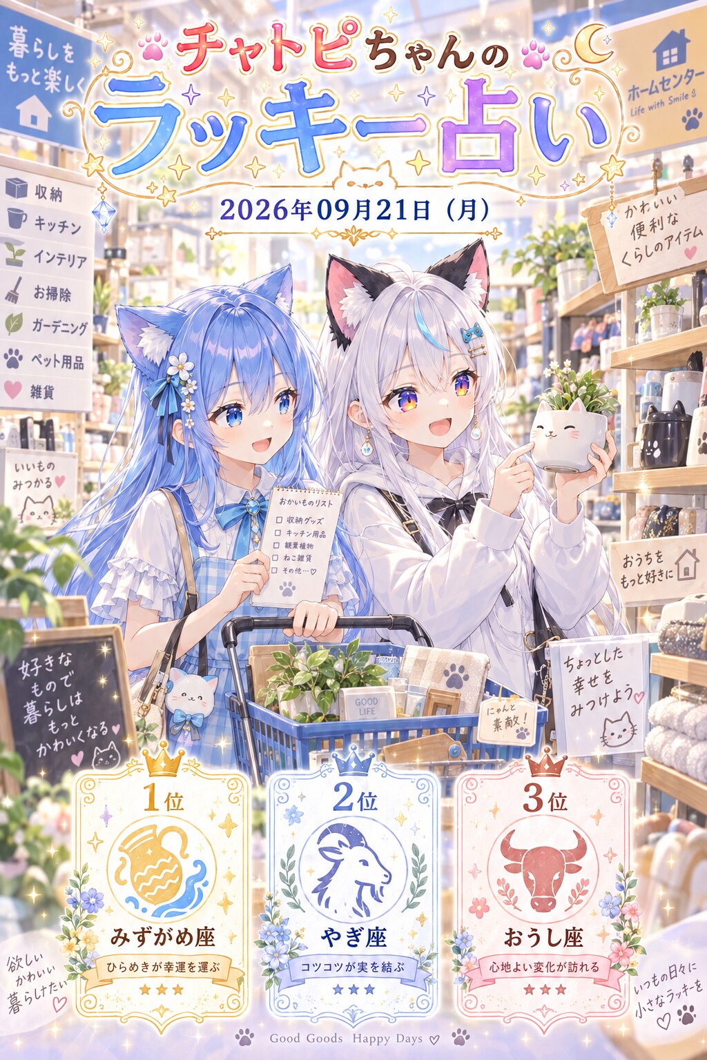 チャトピちゃん占い | の人気AIイラスト・グラビア
