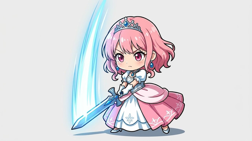 縦斬りを習得した姫様