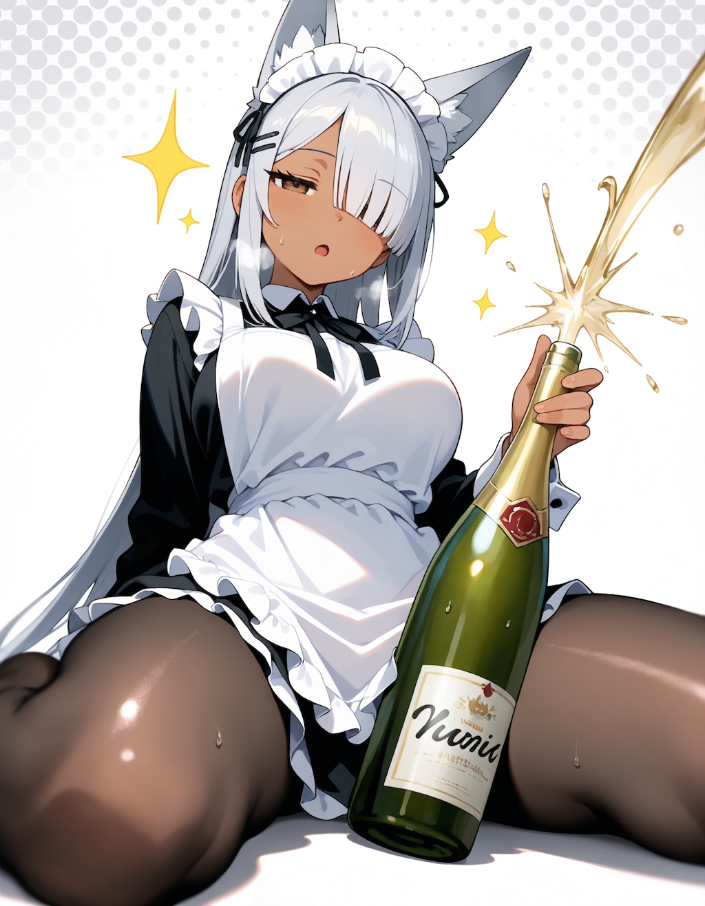 あん💕やっとヌけましたー🍾