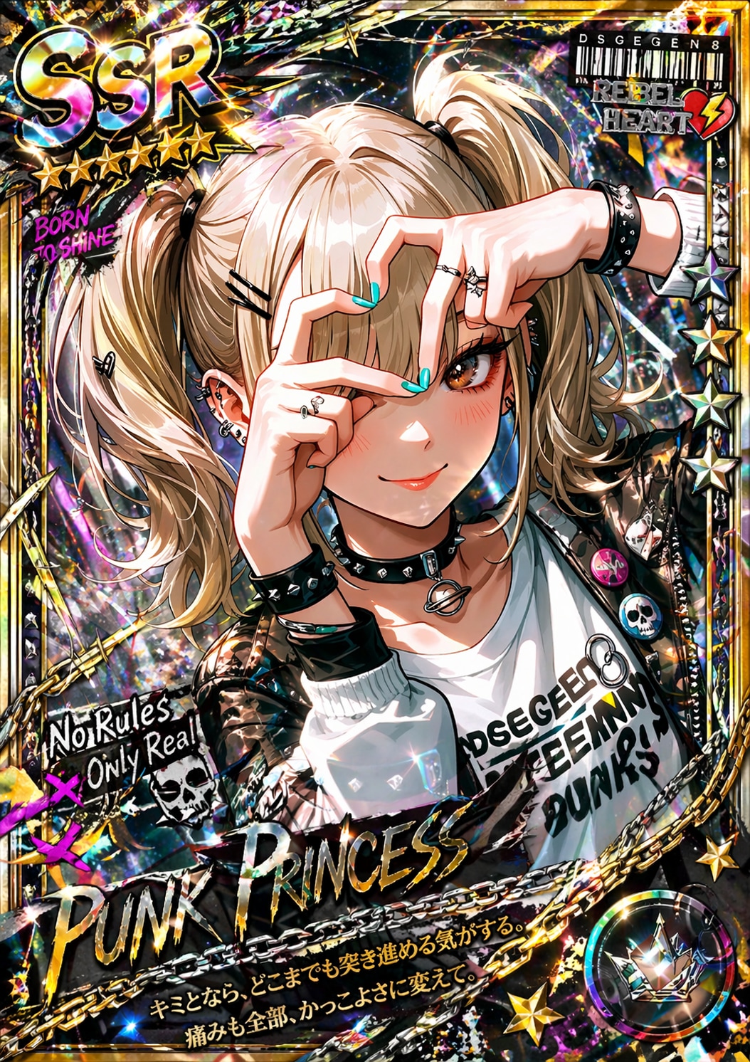 うちの子SSRカード | の人気AIイラスト・グラビア