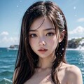 冬の海で 10枚目