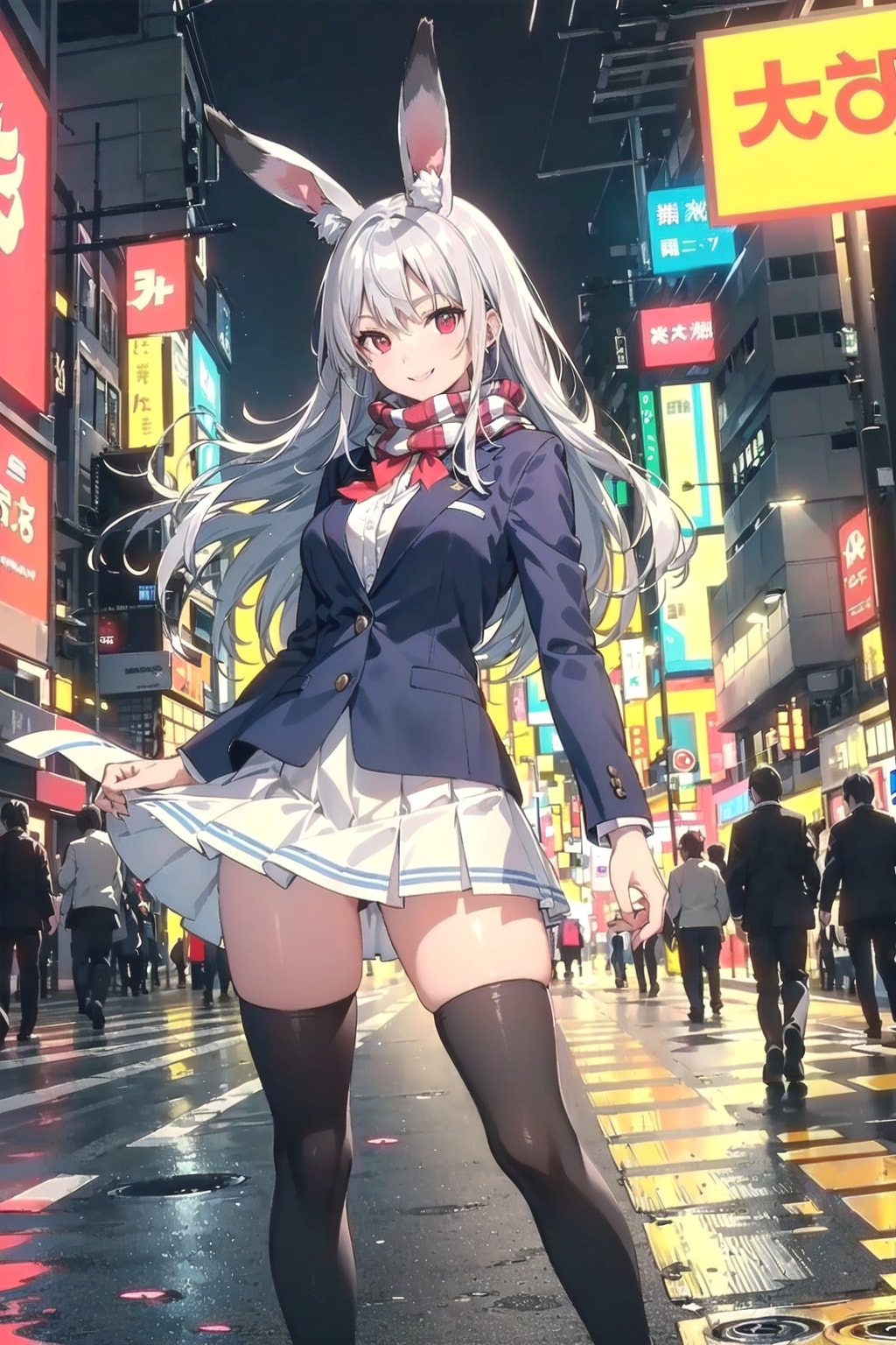 さいきょーの絶対領域なのです🐰✨