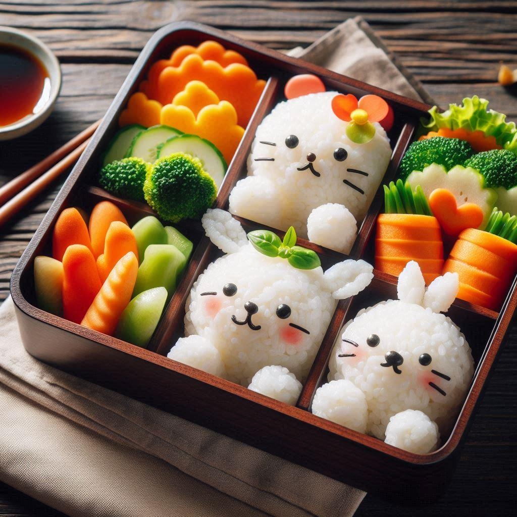 シンプルな弁当…？