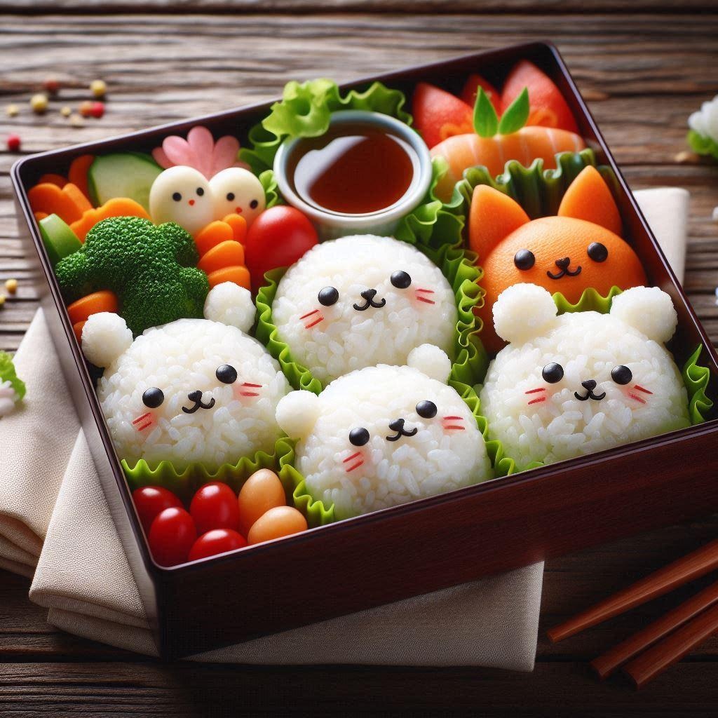 シンプルな弁当…？