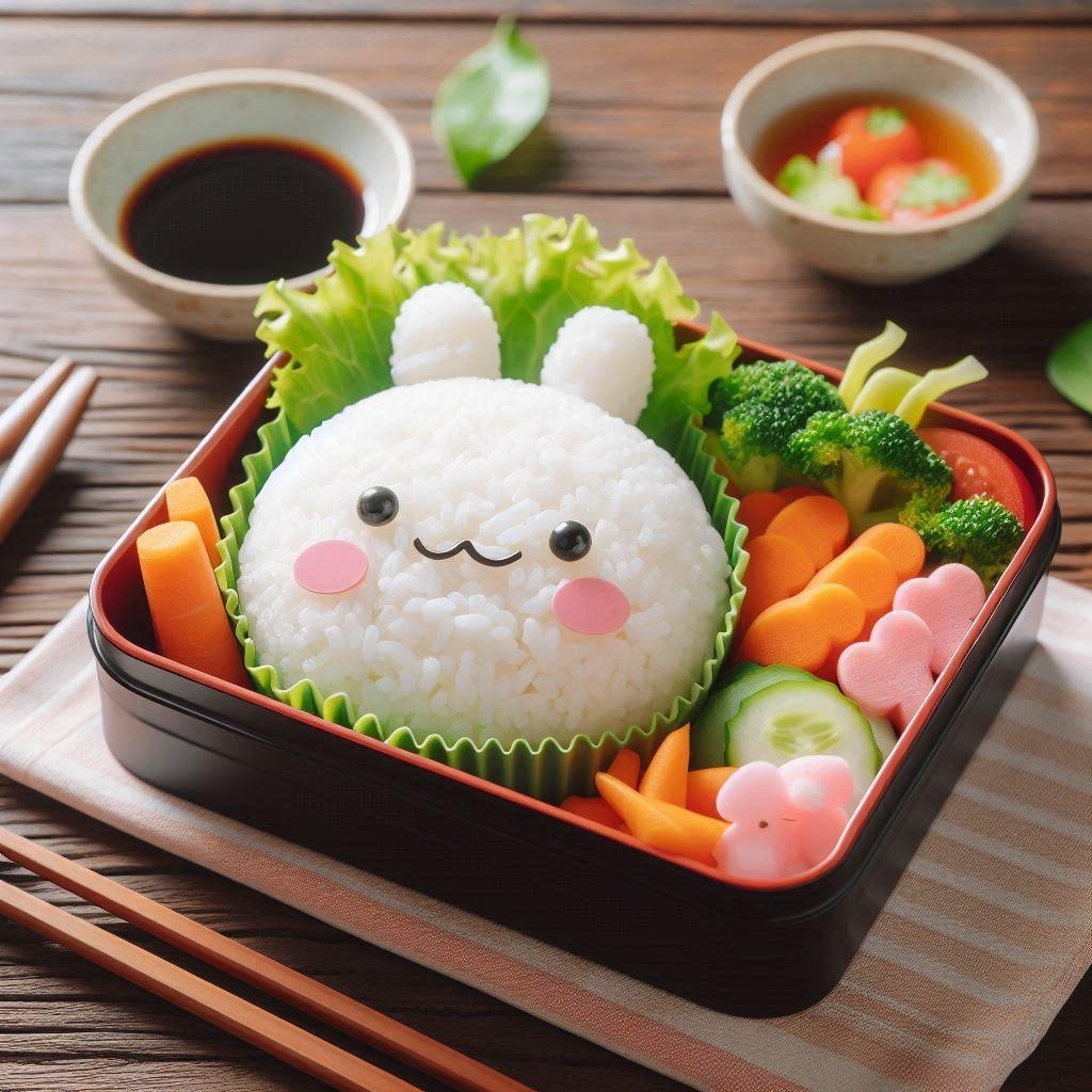 シンプルな弁当…？