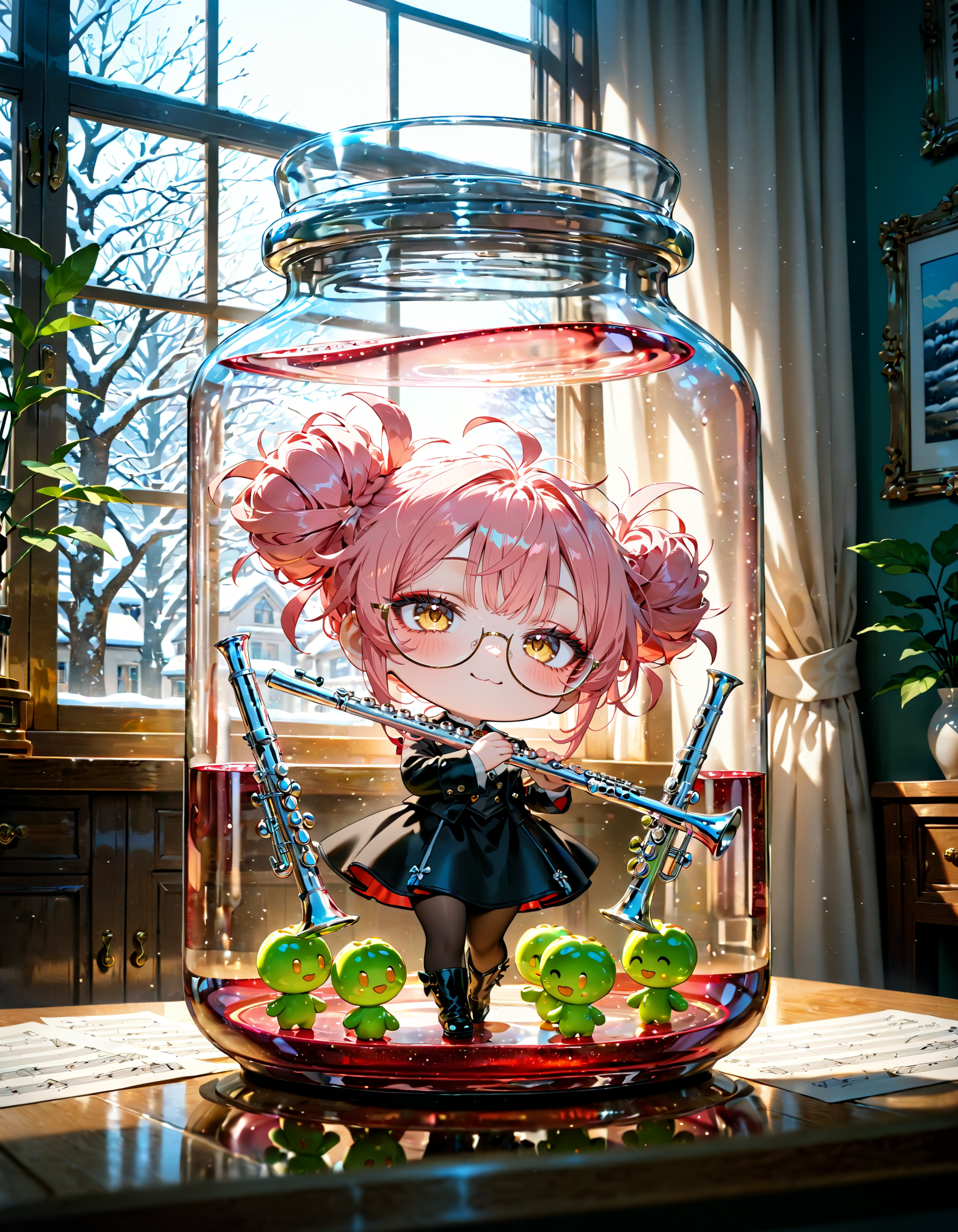 今日は何の日？　フルートの日 | の人気AIイラスト・グラビア