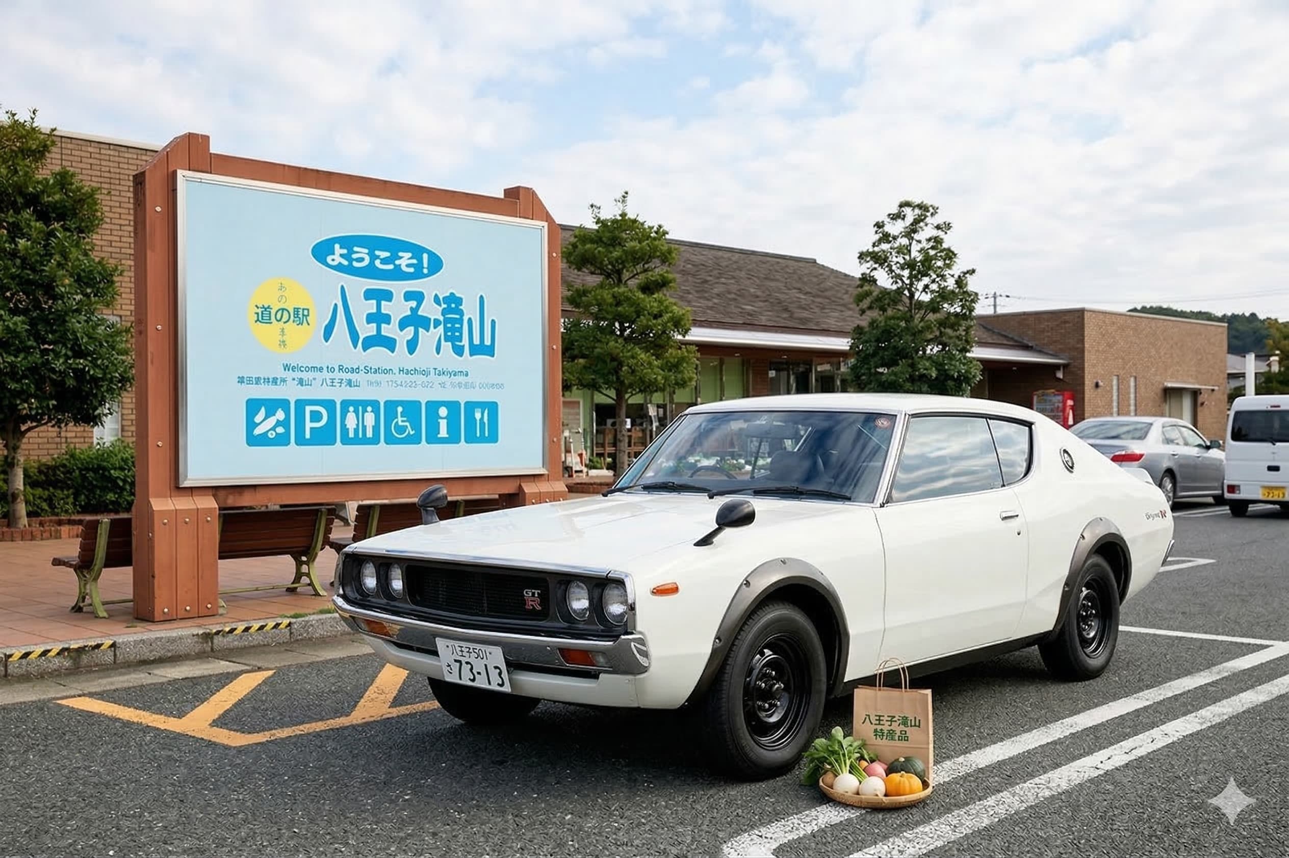 生産台数わずか197台のスカイラインGT-R | の人気AIイラスト・グラビア