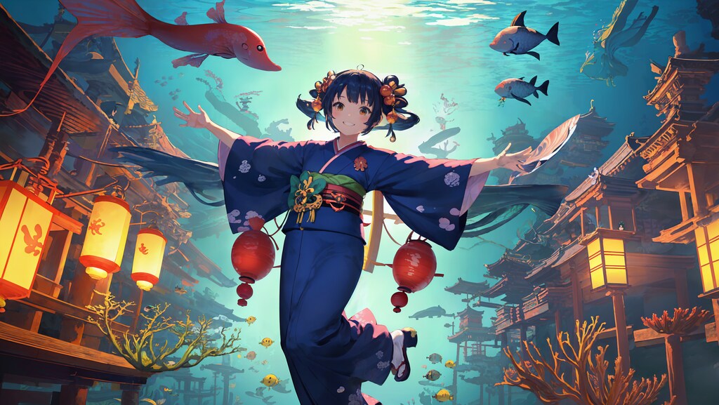 竜宮城いいとこ、一度はおいで♪