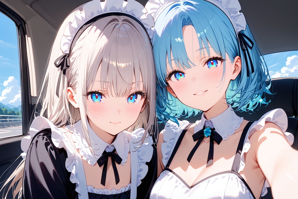 黒と白、ふたりのハーモニー