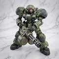 AIガチャ戦機 少数生産機＋重ガトリング（習作）　三面図経由フィギア 7枚目